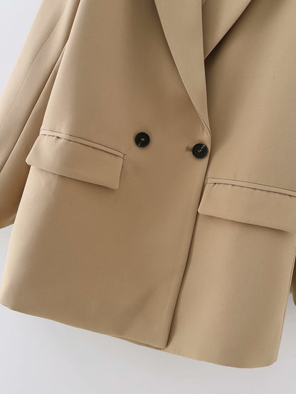 LIYANA – Chemise Croisée Ample | Élégance Casual & Fluidité