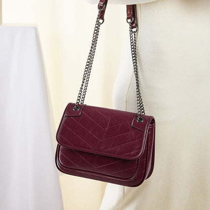 FLIPA-Sac bandoulière en cuir de vachette