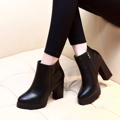 CORE-Bottines à talons hauts Chic