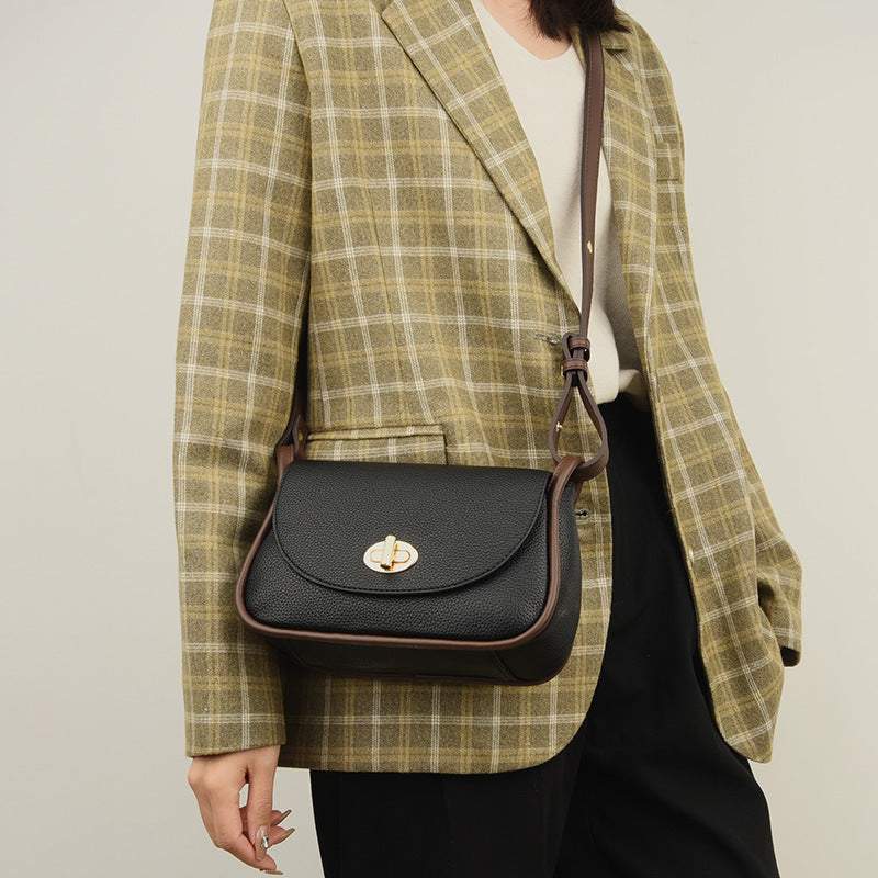 FLIPA-Sac bandoulière demi-rond à rabat