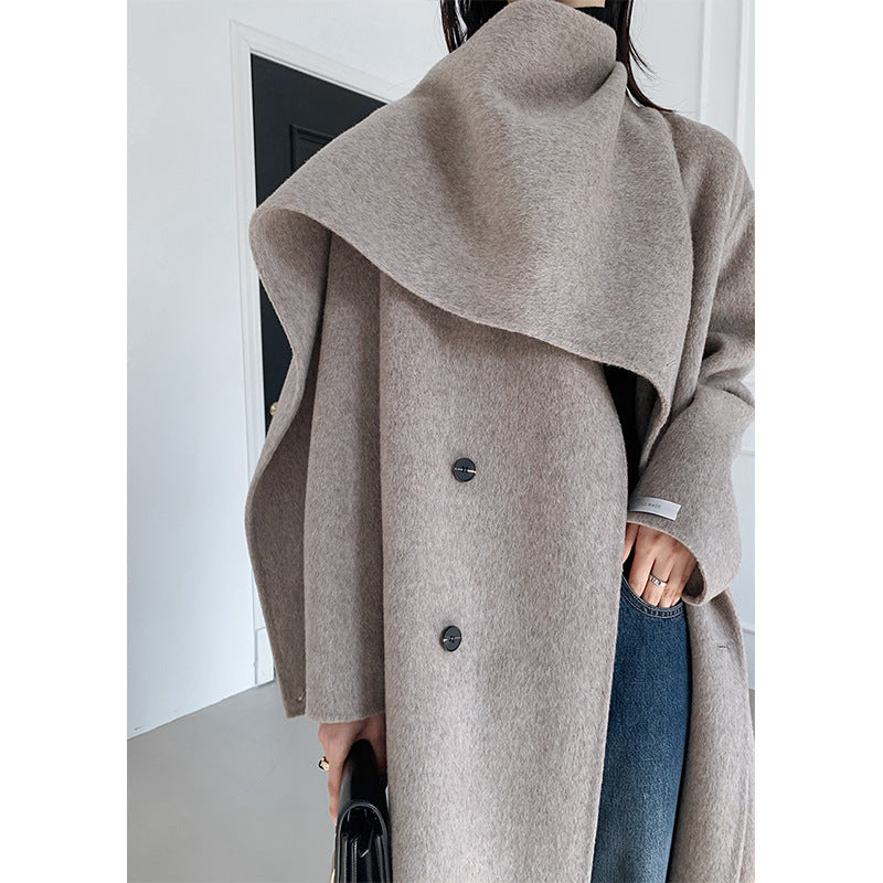SALI - Manteau réversible en cachemire